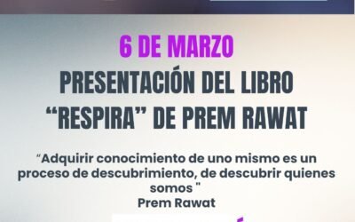 El 6 de Marzo se presenta el Libro «Respira» en la Biblioteca de Shangrilá
